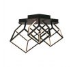Dizajnové stropné svietidlo 46W LED 3000K 4900lm (L64*W35.9*H41CM) čierne VT-7921 (V-TAC)