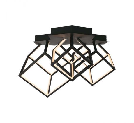 Dizajnové stropné svietidlo 46W LED 3000K 4900lm (L64*W35.9*H41CM) čierne VT-7921 (V-TAC)