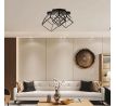 Dizajnové stropné svietidlo 46W LED 3000K 4900lm (L64*W35.9*H41CM) čierne VT-7921 (V-TAC)