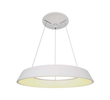 Dizajnové závesné LED svietidlo 48W stmievateľné TRIAK biele 3000K 5000lm VT-7755 (V-TA