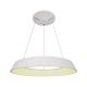 Dizajnové závesné LED svietidlo 48W stmievateľné TRIAK biele 3000K 5000lm VT-7755 (V-TA