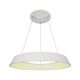Dizajnové závesné LED svietidlo 48W stmievateľné TRIAK biele 4000K 5000lm VT-7755 (V-TA