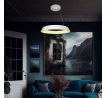 Dizajnové závesné LED svietidlo 48W stmievateľné TRIAK biele 4000K 5000lm VT-7755 (V-TA