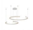 Dizajnové závesné svietidlo 48W LED 3000K 5150lm 1100*800*1200MM Triak stmievateľné biele