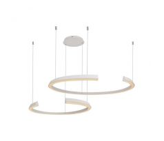 Dizajnové závesné svietidlo 48W LED 3000K 5150lm 1100*800*1200MM Triak stmievateľné biele