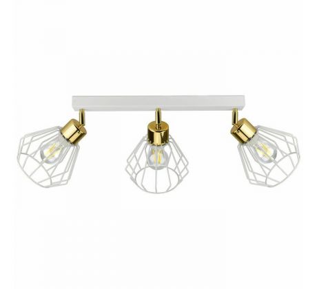 Nástenné a stropné svietidlo WAYA, AD-LD-6346WE27M, 3x60W, E27, biela (ORNO)