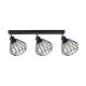 Nástenné a stropné svietidlo WYA, AD-LD-6262BE27M, 3x60W, E27, čierna (ORNO)
