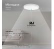 Stropné LED svietidlo 36W 4000K IP44 3820lm biele štvorcové Samsung senzor ovlád. VT-8636S