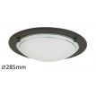 Stropné okrúhle svietidlo UFO 1xE27, Čierna (Rabalux)