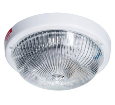 Svietidlo 7070T-ALFA/PL, biele, číre, 100W, E27, IP44,IK10