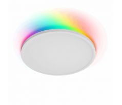 VITO LED stropné svietidlo 36W, 3500lm, IP20, 3000/4000/6500K + RGB, diaľkové ovládanie