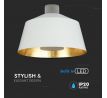 Závesné LED svietidlo 250 7W, 4000K, 400lm, biele VT-7444 (V-TAC)