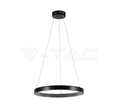 Závesné LED svietidlo Designer 19W, čierna , 4000k, VT-7823, 400x1080mm (V-TAC)