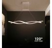 Závesné LED svietidlo Designer 30W,biele , 3000k, VT-7822 , 1200x120x1150mm (V-TAC)