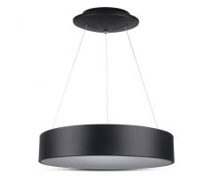 Závesné LED svietidlo okrúhle 20W, 3000K, 1500lm, stmievateľné, čierne VT-25-1D (V-TAC)