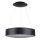 Závesné LED svietidlo okrúhle 20W, 3000K, 1500lm, stmievateľné, čierne VT-25-1D (V-TAC)