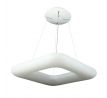 Závesné LED svietidlo štvorcové 600 42W, CCT, 3400lm, stmievateľné, biele VT-7607 (V-TAC)