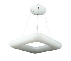 Závesné LED svietidlo štvorcové 600 42W, CCT, 3400lm, stmievateľné, biele VT-7607 (V-TAC)