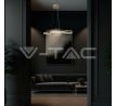Závesné svietidlo LED 18W 180mm 3000k, 2260lm VT-7817 biele 700x250mm (V-TAC)