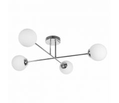 Závesné svietidlo LEIA 4P AD-LD-6438GGE27SM, 4x60W, E27, chróm (ORNO)