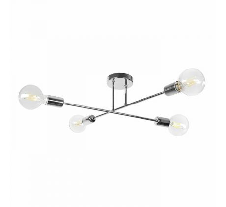 Závesné svietidlo SOLO 4P AD-LD-6441GGE27, 4x60W, E27, chróm (ORNO)