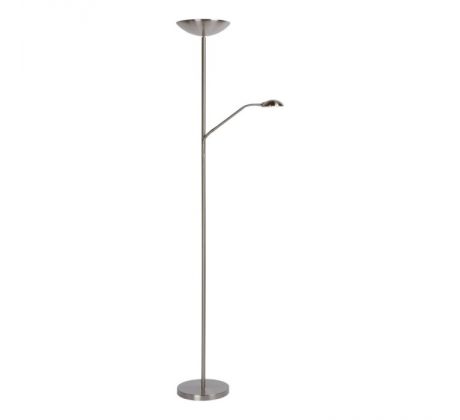 Svietidlo stojanové Zenith LED 20W+4W, čierne (LUCIDE)