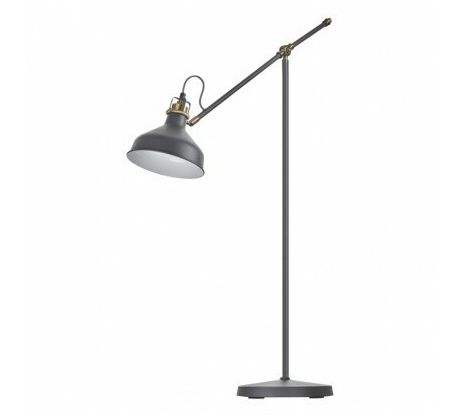 Stojanová lampa ARTHUR, tmavo šedá (EMOS)