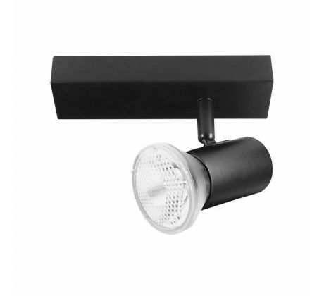 Nástenné a stropné svietidlo RIO SP1, AD-OP-6429BE27, 60W, E27, IP20, čierne (ORNO)