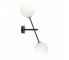 Nástenné svietidlo LAINA, AD-LD-6312B-WE14SM, 2x40W, E14, čiernobiele (ORNO)