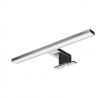 NORTES LED 5W, zrkadlové svietidlo, 320lm, 4000K, dĺžka 30 cm, hliník, strieborné
