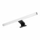 Zrkadlové svietidlo PEEGEL LED, 6W AD-OM-6121L4/B, 540lm, 4000K, 40 cm, plast+akryl, čiern