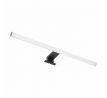 Zrkadlové svietidlo PEEGEL LED, 9W AD-OM-6122L4/B, 810lm, 4000K, 60 cm, plast+akryl, čiern