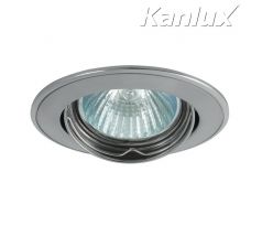 Svietidlo GU5,3 50W, IP20, chróm mat./nikel, BOp-Z, O82, BASK CTC-5515-MPC/N (Kanlux)