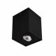 Svietidlo GU10 25W, IP20, čierna, BOp-P, 96x96x125, GORD DLP 50-B (Kanlux)