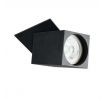 Svietidlo GU10 IP20, čierna, BOp-P, 80x80mm, CHIRO DTL-B (Kanlux)