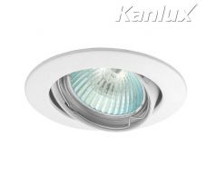 Svietidlo GU5,3 50W, IP20, biela, BOp-Z, O82x4, VIDI CTC-5515-W (Kanlux)
