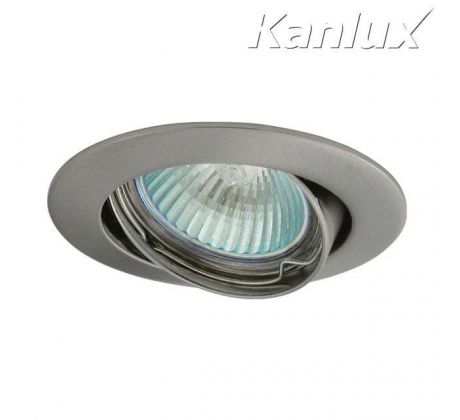 Svietidlo GU5,3 50W, IP20, chróm mat., BOp-Z, O82x4, VIDI CTC-5515-C/M (Kanlux)
