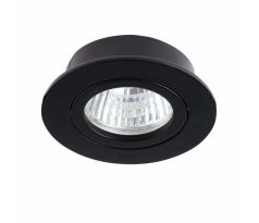 Svietidlo GU5,3 50W, IP20, čierna, BOp-Z, O82x26, DALLA CT-DTO50-B (Kanlux)