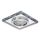Svietidlo GU5,3 50W, IP20, strieb., BOp-Z, 90x90x28, MORTA CT-DSL50-SR (Kanlux)