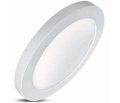 Svietidlo LED 18W 3v1 1440lm Okrúhle, biela zapustená aj prisadená mon. 225x19mm (LED4U)