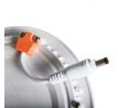 Svietidlo LED 18W, 4000K, 1260lm, IP44, biela, KTS-LP, O220, ROUNDA V2LED18W-NW-W (Kanlux)
