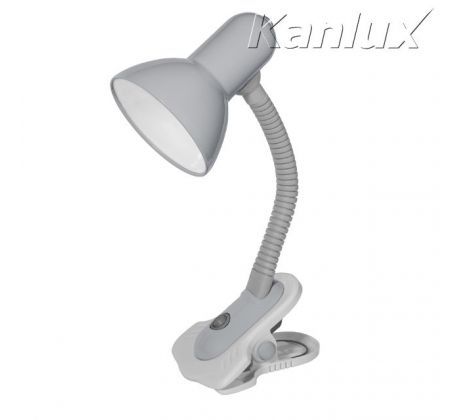 Svietidlo E27 60W, IP20, strieb., STL-S, 190x155, SUZI HR-60-SR (Kanlux)