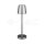 3W LED stolová lampa nabíjateľná dotykovo stmievateľná šedá 3000K VT-7703 (V-TAC)