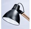 Solight stolná lampa Falun, E27, čierna
