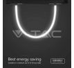11W LED Smart Magnetic Track Light Flexibilná trubica 1M CCT: 3V1 stmievateľná čierna VT-4