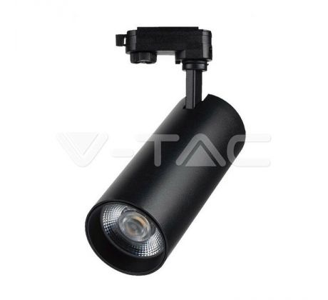 30W LED COB Tracklight 3v1 čierne VT-47050 (V-TAC)