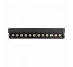 Lištové LED lineárne bodové otočné svietidlo MAGNETIC 12W 4000K (V-TAC)
