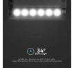 Lištové LED lineárne bodové otočné svietidlo MAGNETIC 5W 4000K (V-TAC)