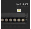 Lištové LED lineárne bodové otočné svietidlo MAGNETIC 5W 4000K (V-TAC)