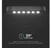 Lištové LED lineárne bodové svietidlo MAGNETIC ULTRA THIN 5W 4000K (V-TAC)